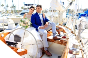 catamaran weddings groom attire